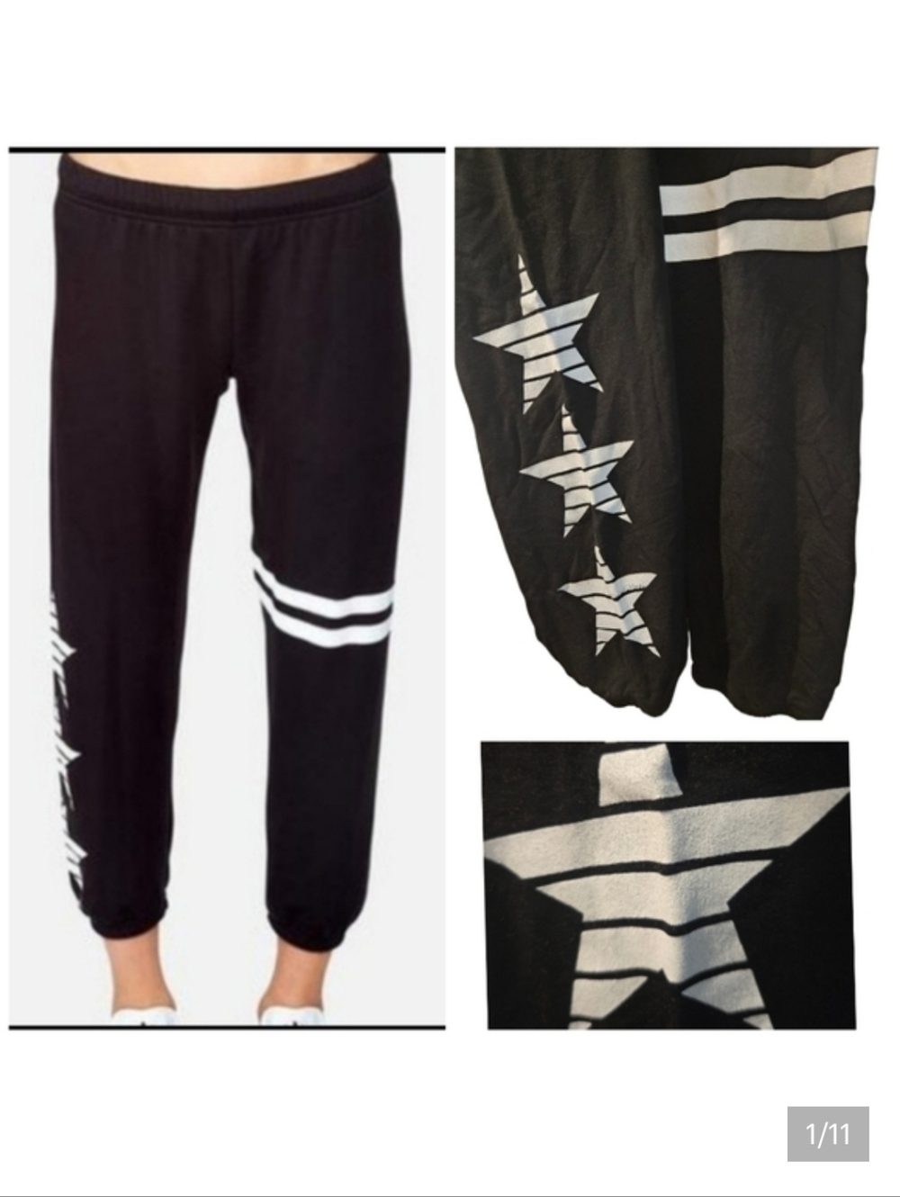 Lauren Moshi Stars And Stripes Joggers